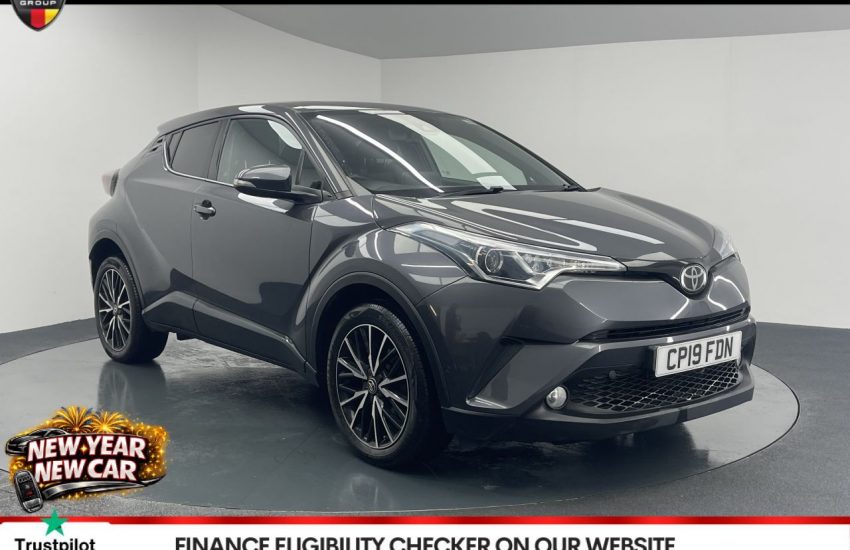 Used 2019 GREY TOYOTA C-HR for sale in Manchester