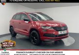 Used 2019 RED SKODA KAROQ for sale in Manchester