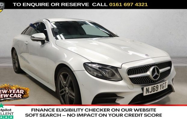 Used 2019 SILVER MERCEDES-BENZ E-CLASS for sale in Manchester