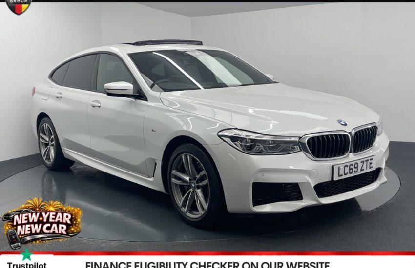 Used 2019 WHITE BMW 6 SERIES GRAN TURISMO for sale in Manchester