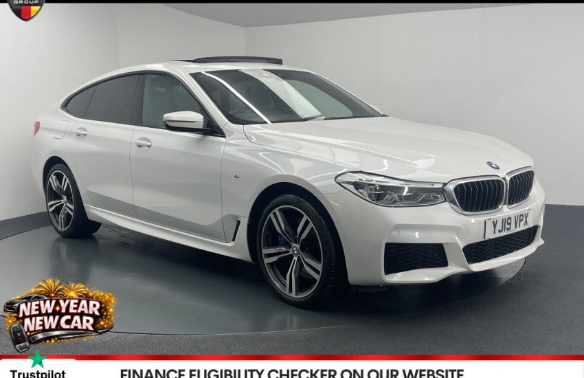 Used 2019 WHITE BMW 6 SERIES GRAN TURISMO for sale in Manchester