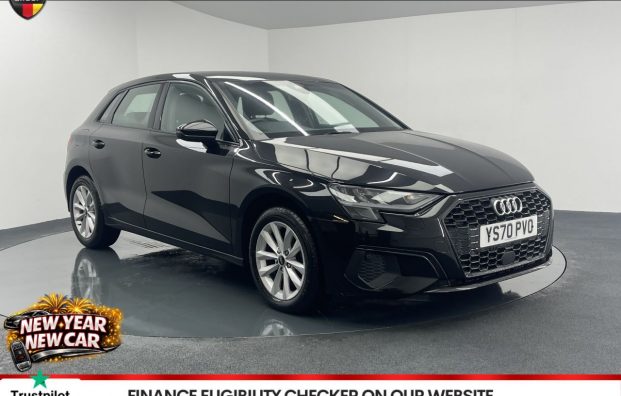 Used 2020 BLACK AUDI A3 for sale in Manchester