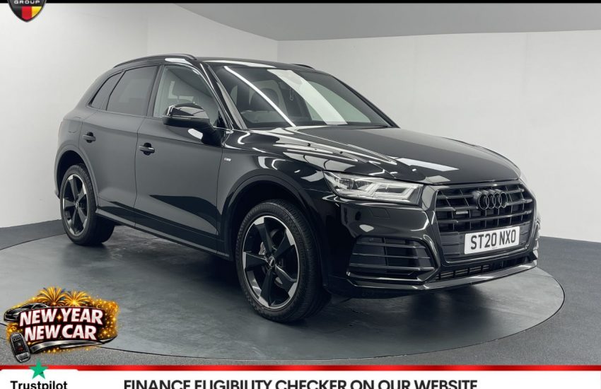 Used 2020 BLACK AUDI Q5 for sale in Manchester