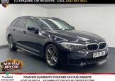 Used 2020 BLACK BMW 5 SERIES for sale in Manchester