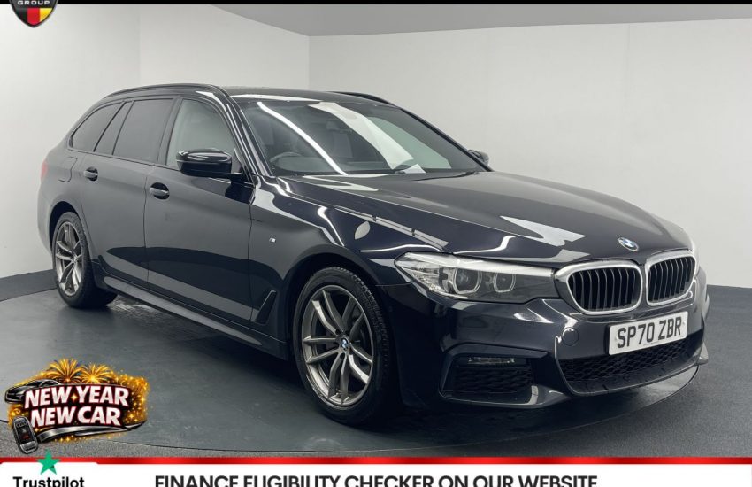 Used 2020 BLACK BMW 5 SERIES for sale in Manchester
