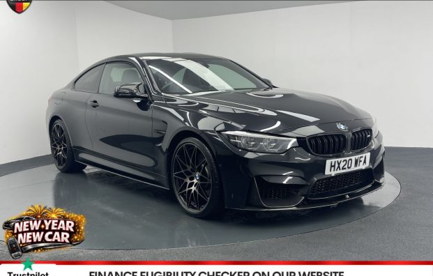 Used 2020 BLACK BMW M4 for sale in Manchester