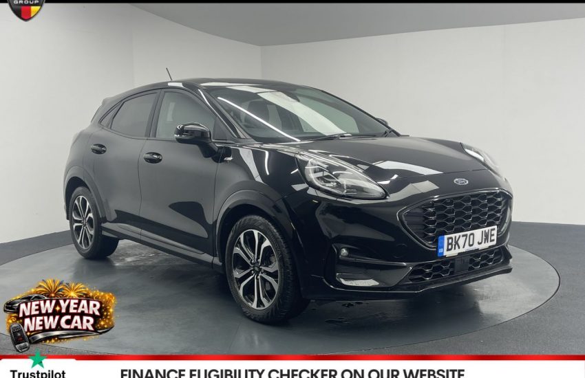 Used 2020 BLACK FORD PUMA for sale in Manchester