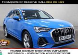 Used 2020 BLUE AUDI Q3 for sale in Manchester