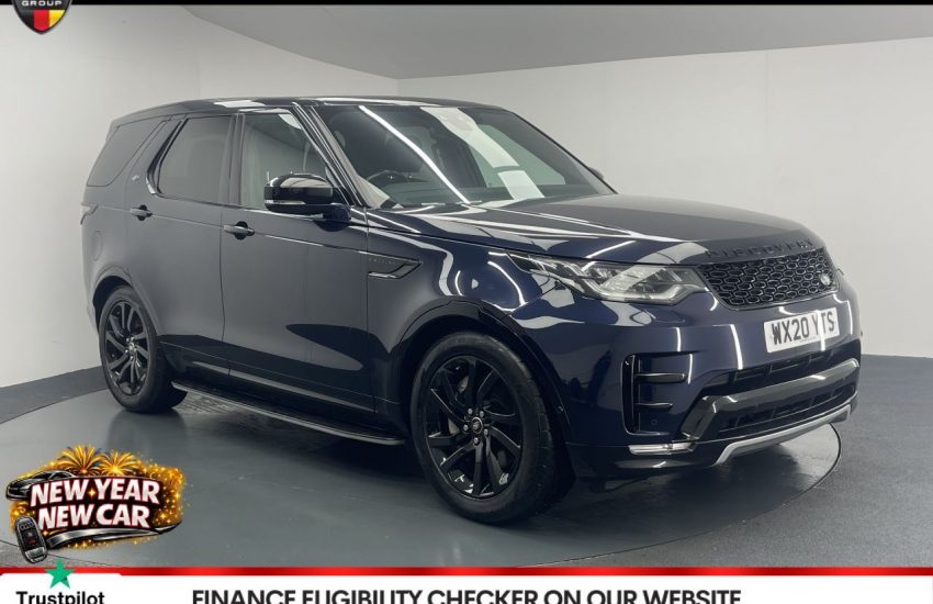 Used 2020 BLUE LAND ROVER DISCOVERY for sale in Manchester