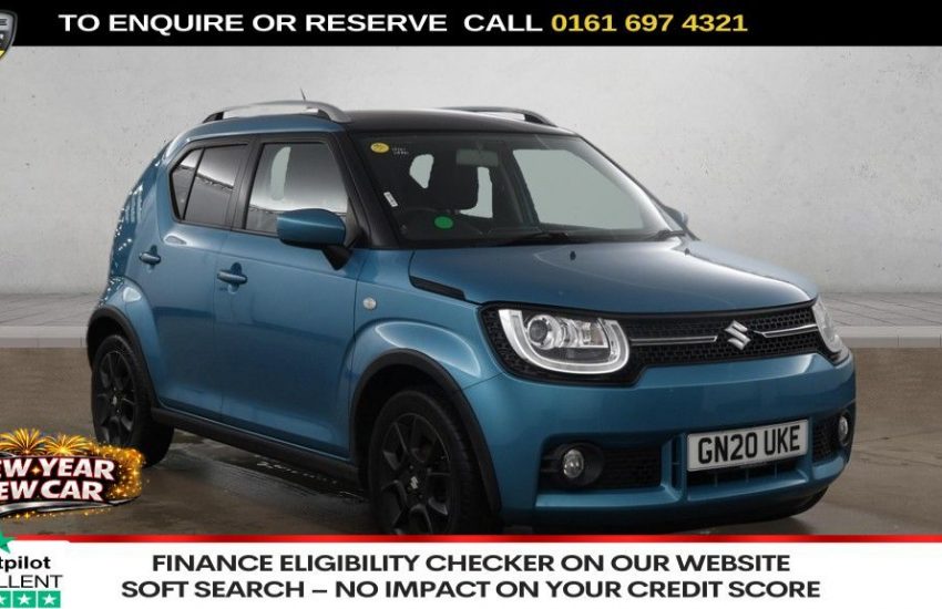Used 2020 BLUE SUZUKI IGNIS for sale in Manchester