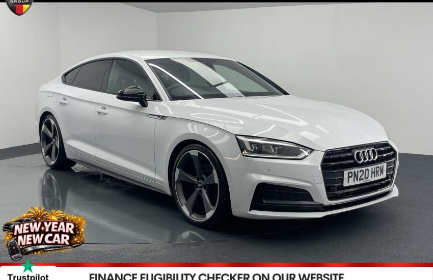 Used 2020 WHITE AUDI A5 for sale in Manchester