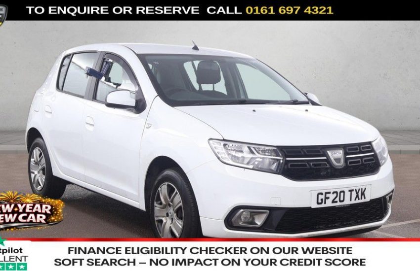 Used 2020 WHITE DACIA SANDERO for sale in Manchester