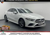 Used 2020 WHITE MERCEDES-BENZ A-CLASS for sale in Manchester