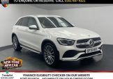 Used 2020 WHITE MERCEDES-BENZ GLC for sale in Manchester