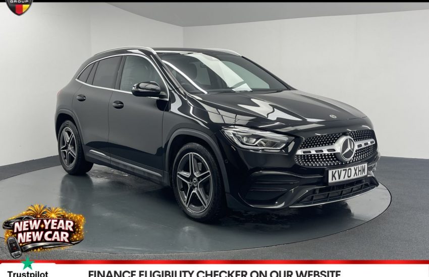 Used 2021 BLACK MERCEDES-BENZ GLA for sale in Manchester