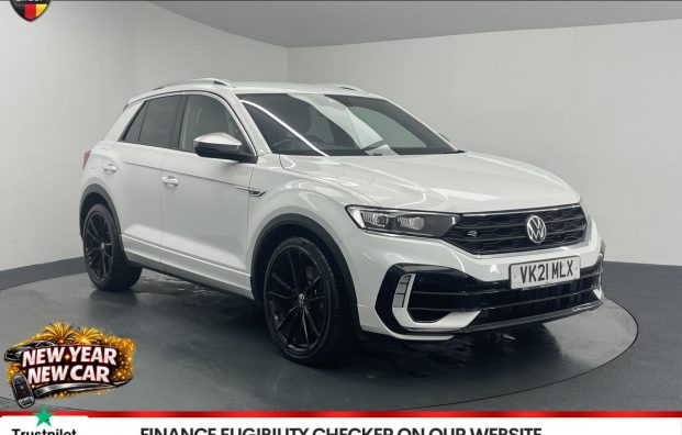 Used 2021 WHITE VOLKSWAGEN T-ROC for sale in Manchester