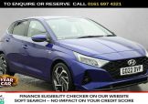 Used 2022 BLUE HYUNDAI I20 for sale in Manchester