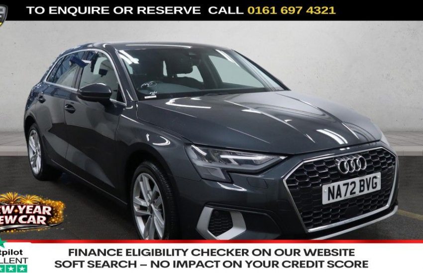 Used 2022 GREY AUDI A3 for sale in Manchester