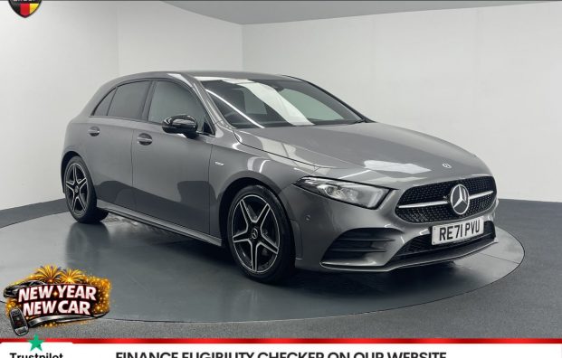 Used 2022 GREY MERCEDES-BENZ A-CLASS for sale in Manchester