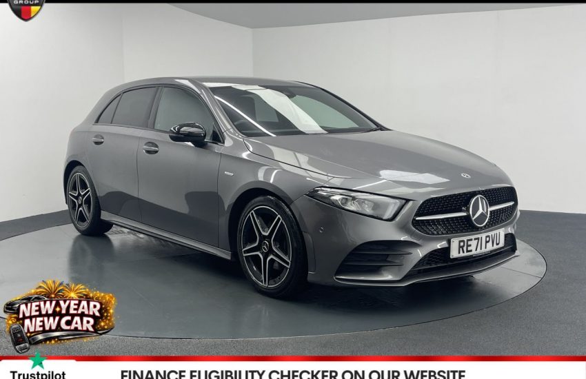 Used 2022 GREY MERCEDES-BENZ A-CLASS for sale in Manchester