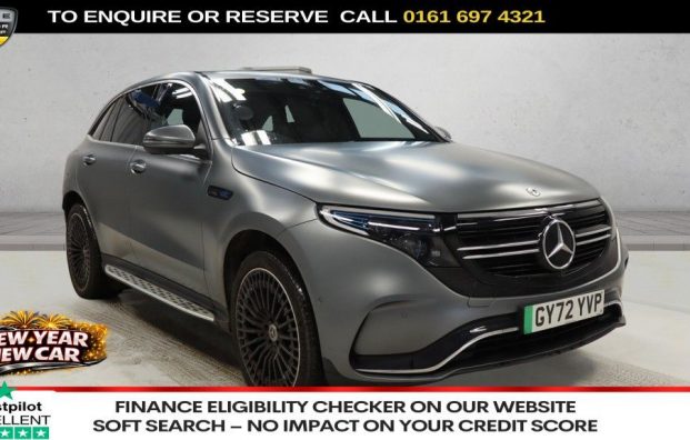 Used 2022 GREY MERCEDES-BENZ EQC for sale in Manchester
