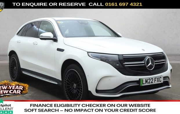 Used 2022 WHITE MERCEDES-BENZ EQC for sale in Manchester