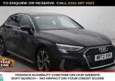 Used 2023 BLACK AUDI A3 for sale in Manchester
