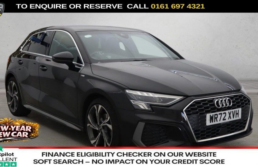 Used 2023 BLACK AUDI A3 for sale in Manchester
