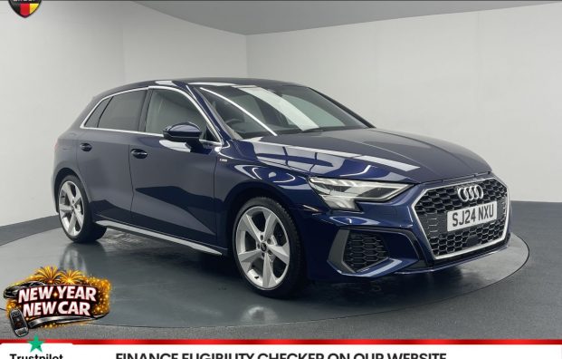 Used 2024 BLUE AUDI A3 for sale in Manchester
