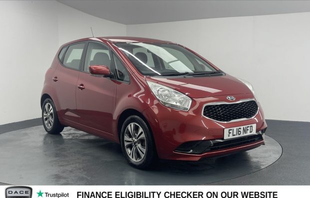 Used 2016 RED KIA VENGA for sale in Manchester