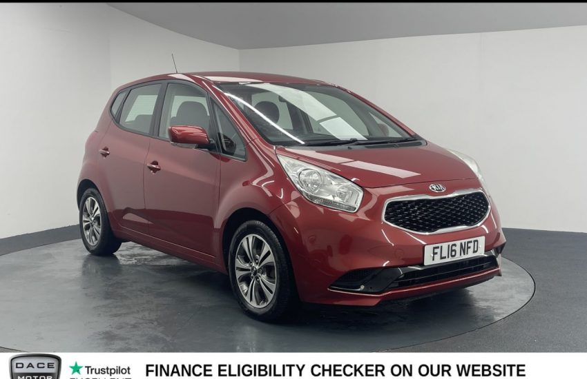 Used 2016 RED KIA VENGA for sale in Manchester