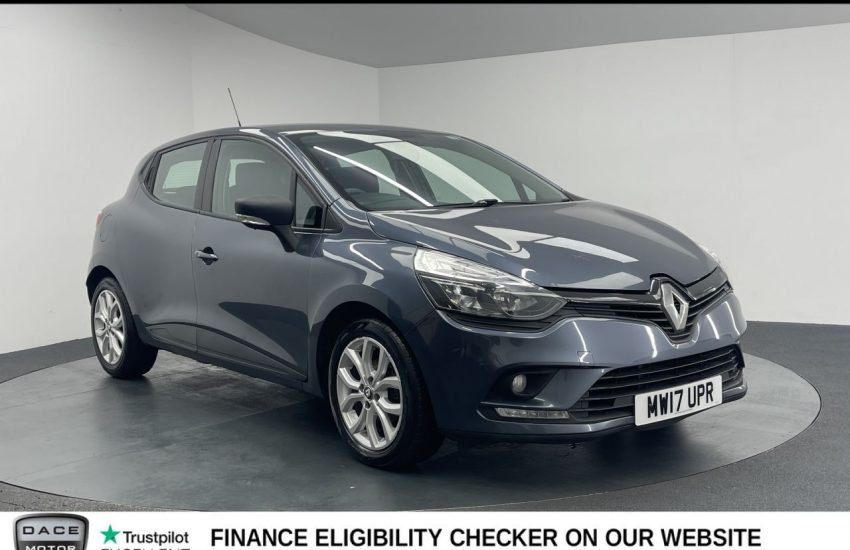 Used 2017 GREY RENAULT CLIO for sale in Manchester