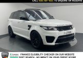 Used 2017 WHITE LAND ROVER RANGE ROVER SPORT for sale in Manchester