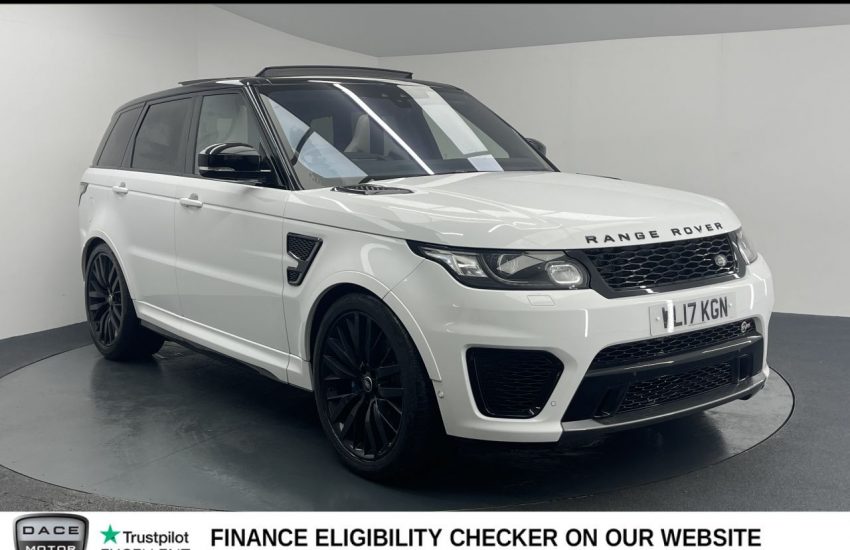 Used 2017 WHITE LAND ROVER RANGE ROVER SPORT for sale in Manchester