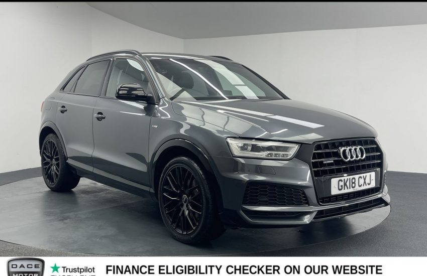 Used 2018 GREY AUDI Q3 for sale in Manchester
