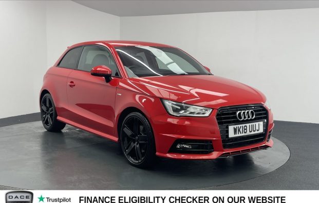 Used 2018 RED AUDI A1 for sale in Manchester