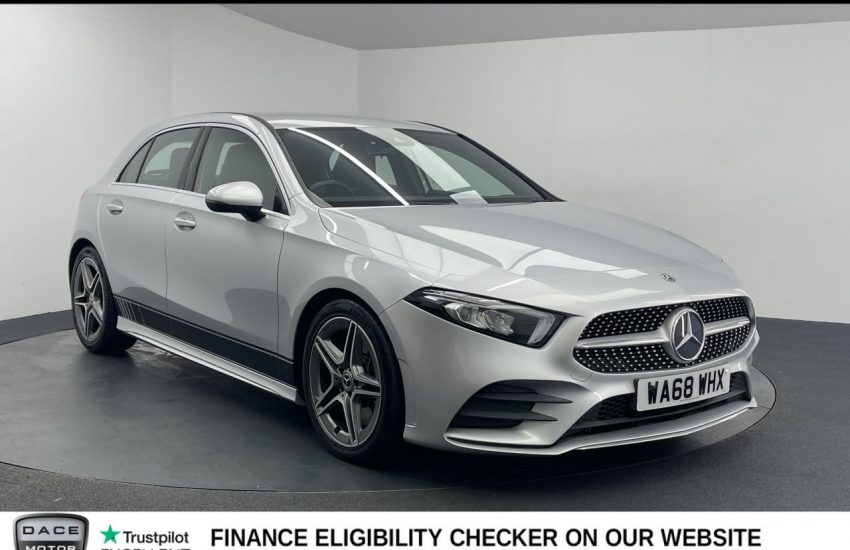 Used 2018 SILVER MERCEDES-BENZ A-CLASS for sale in Manchester