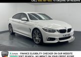 Used 2018 WHITE BMW 4 SERIES GRAN COUPE for sale in Manchester