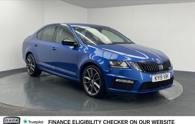 Used 2019 BLUE SKODA OCTAVIA for sale in Manchester