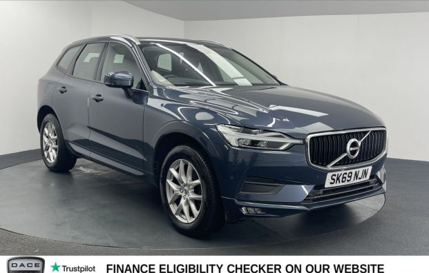 Used 2019 BLUE VOLVO XC60 for sale in Manchester