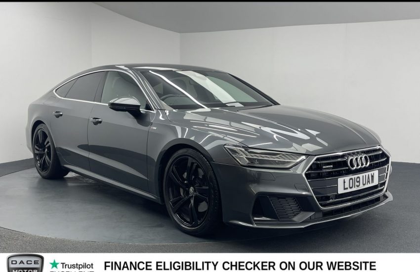 Used 2019 GREY AUDI A7 for sale in Manchester