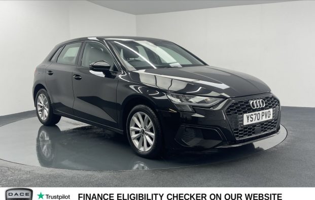 Used 2020 BLACK AUDI A3 for sale in Manchester