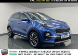 Used 2020 BLUE KIA SPORTAGE for sale in Manchester