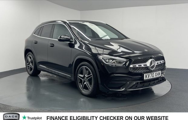 Used 2021 BLACK MERCEDES-BENZ GLA for sale in Manchester