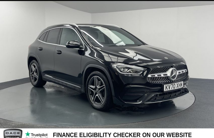 Used 2021 BLACK MERCEDES-BENZ GLA for sale in Manchester
