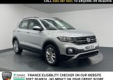 Used 2021 SILVER VOLKSWAGEN T-CROSS for sale in Manchester