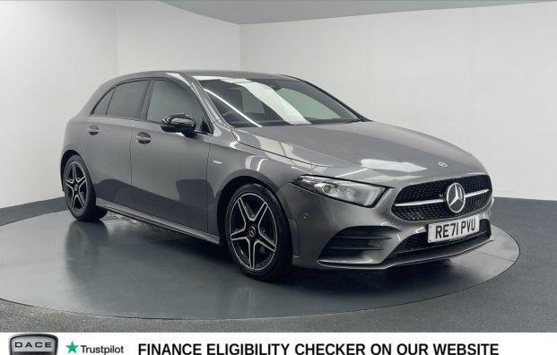 Used 2022 GREY MERCEDES-BENZ A-CLASS for sale in Manchester
