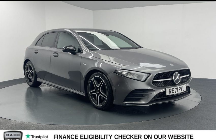 Used 2022 GREY MERCEDES-BENZ A-CLASS for sale in Manchester