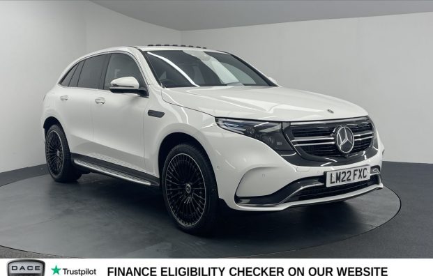 Used 2022 WHITE MERCEDES-BENZ EQC for sale in Manchester