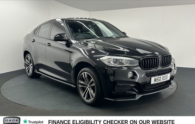 Used 2016 BLACK BMW X6 for sale in Manchester